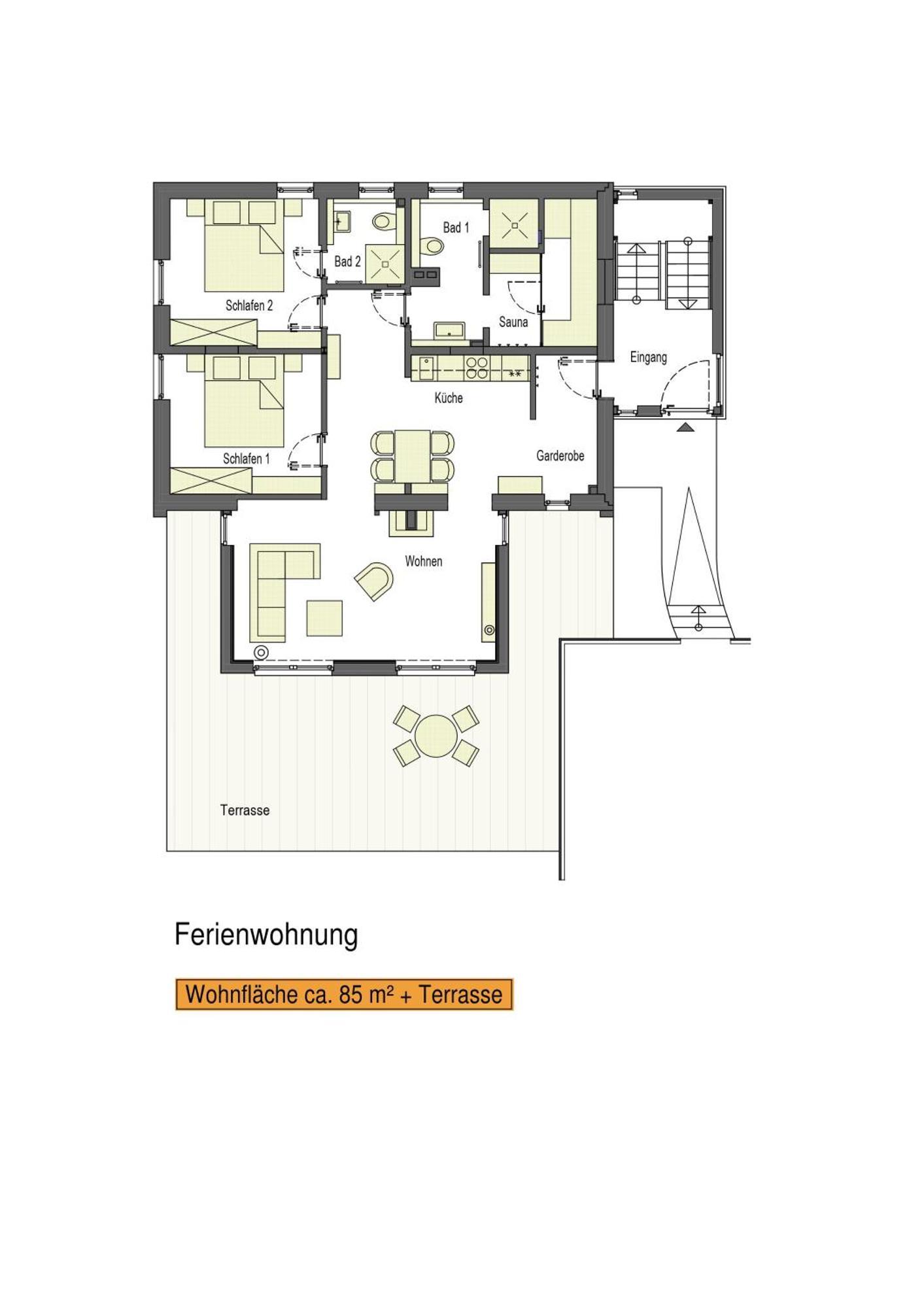 Ferienwohnung 1 K20 Borkum Eksteriør billede